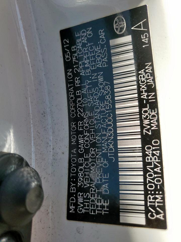 2012 TOYOTA PRIUS