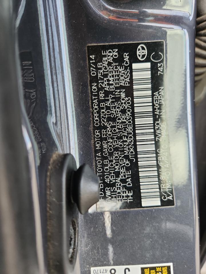 2014 TOYOTA PRIUS