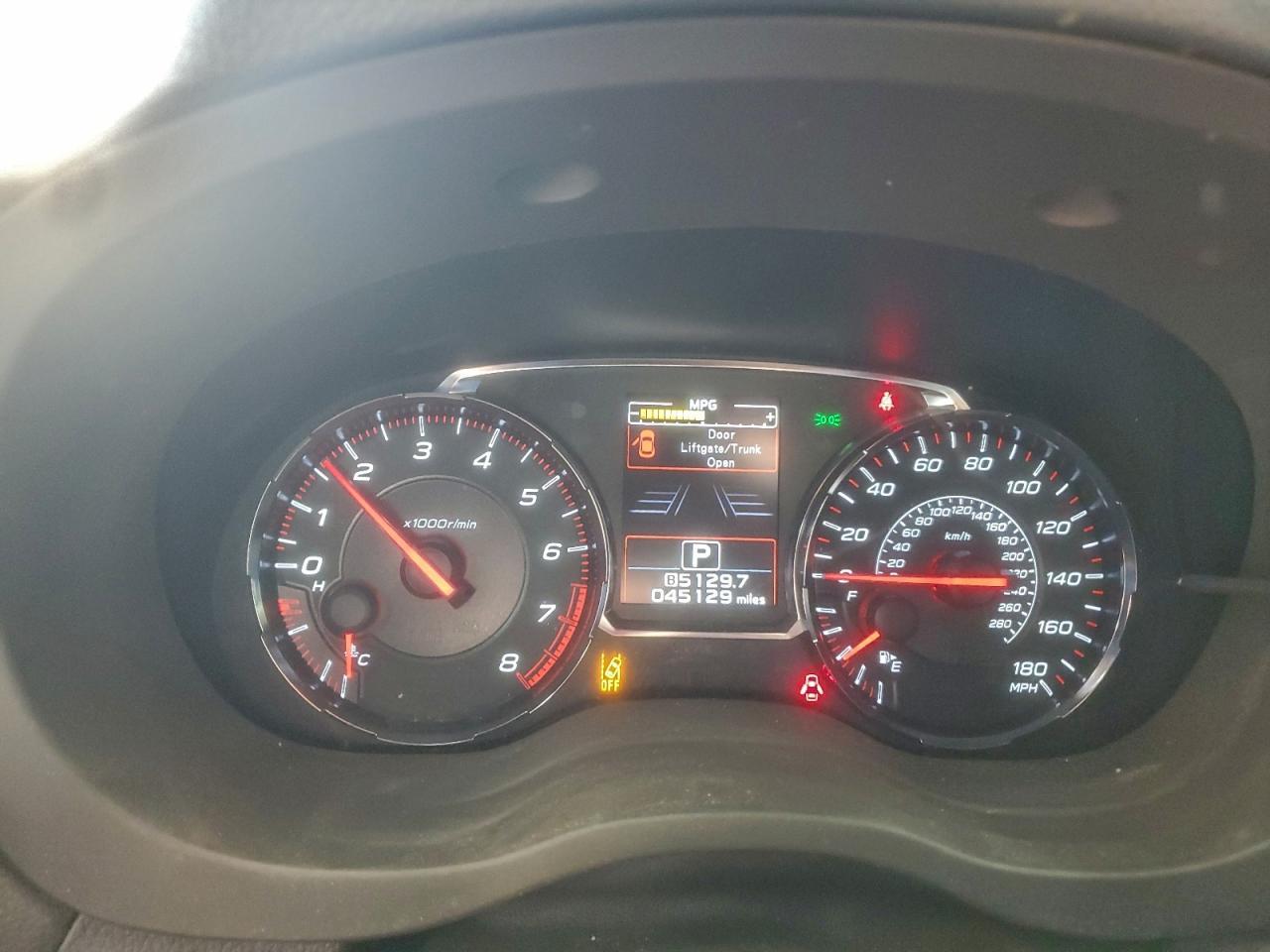 2019 SUBARU WRX