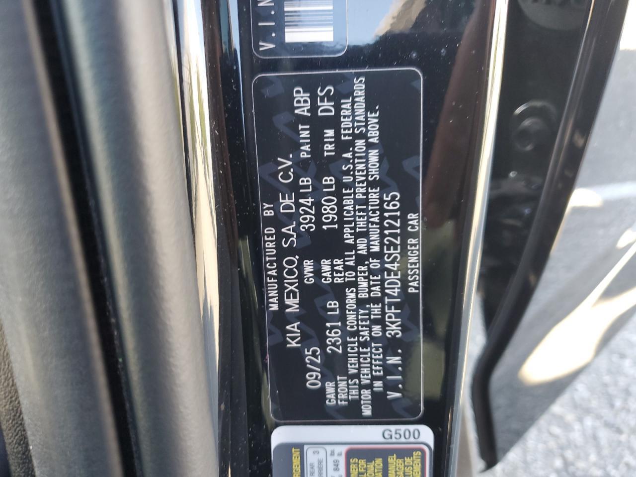2025 KIA K4
