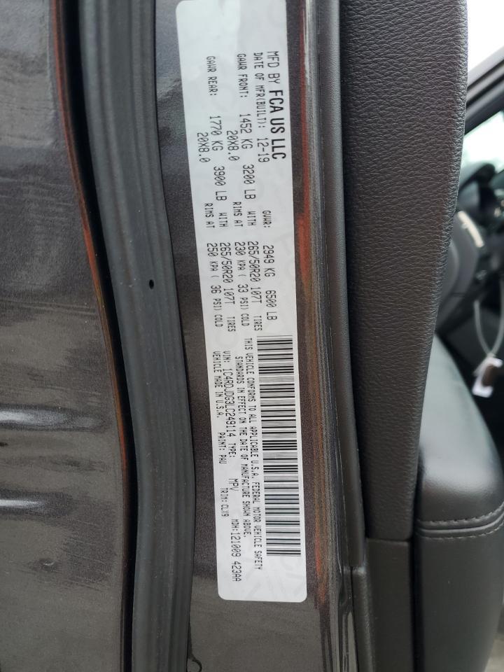 2020 DODGE DURANGO