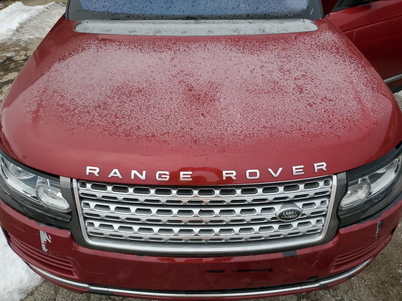 2016 LAND ROVER RANGE ROVER