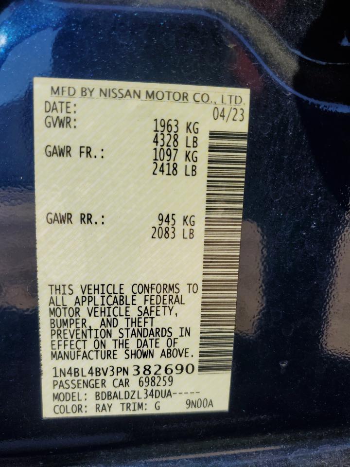 2023 NISSAN ALTIMA