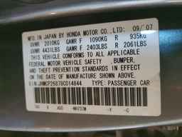 2008 HONDA ACCORD