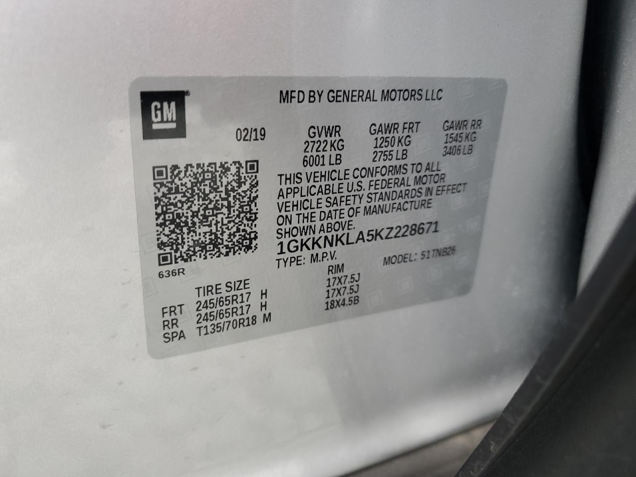 2019 GMC ACADIA
