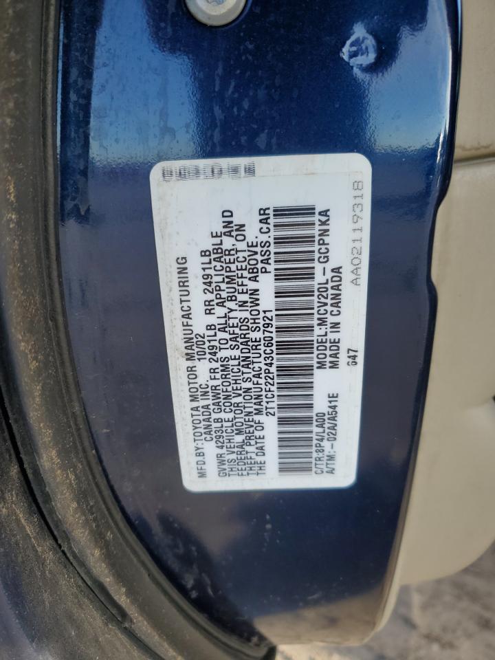 2003 TOYOTA CAMRY