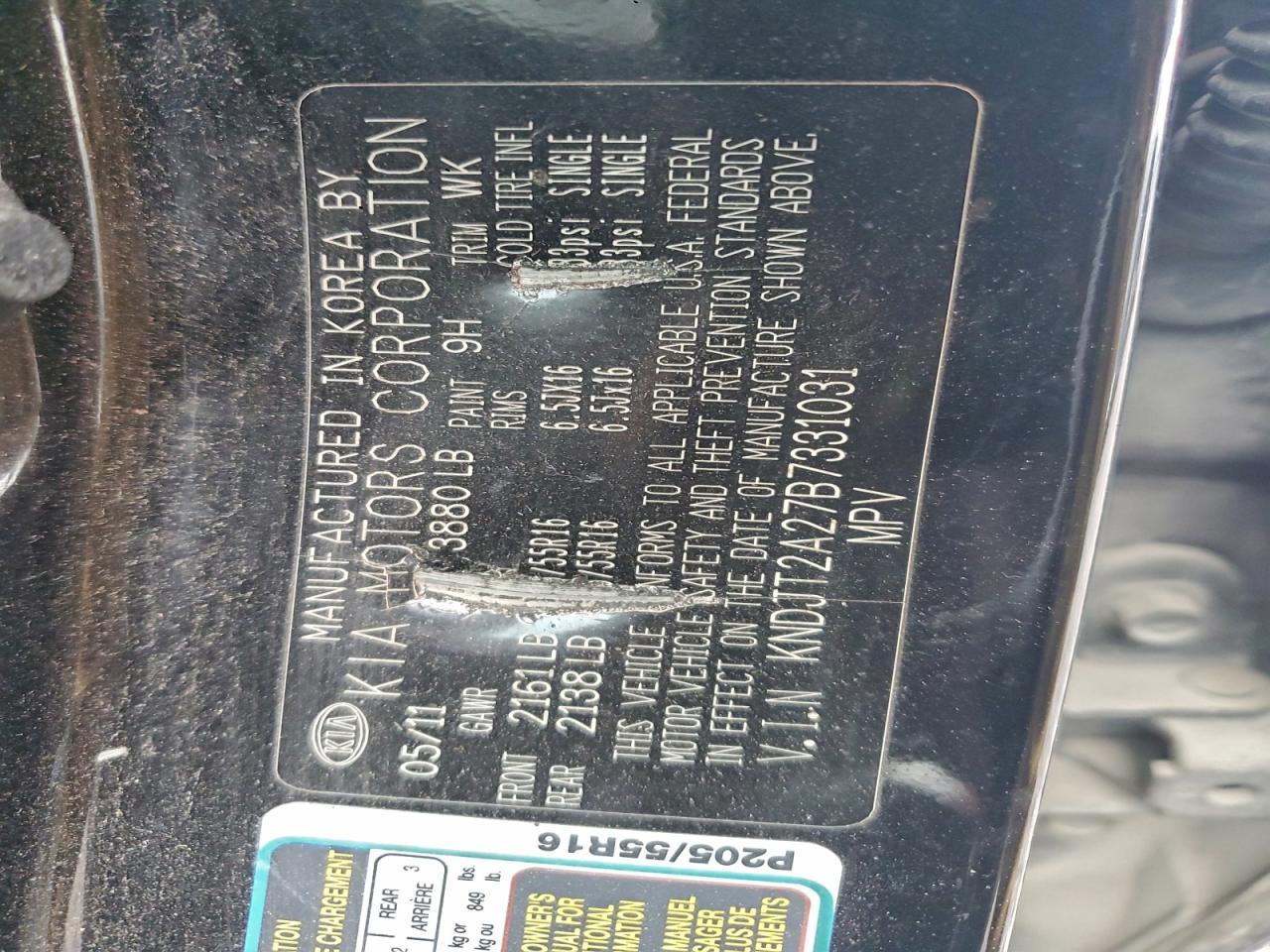 2011 KIA SOUL
