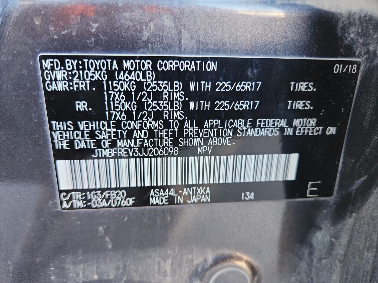 2018 TOYOTA RAV4