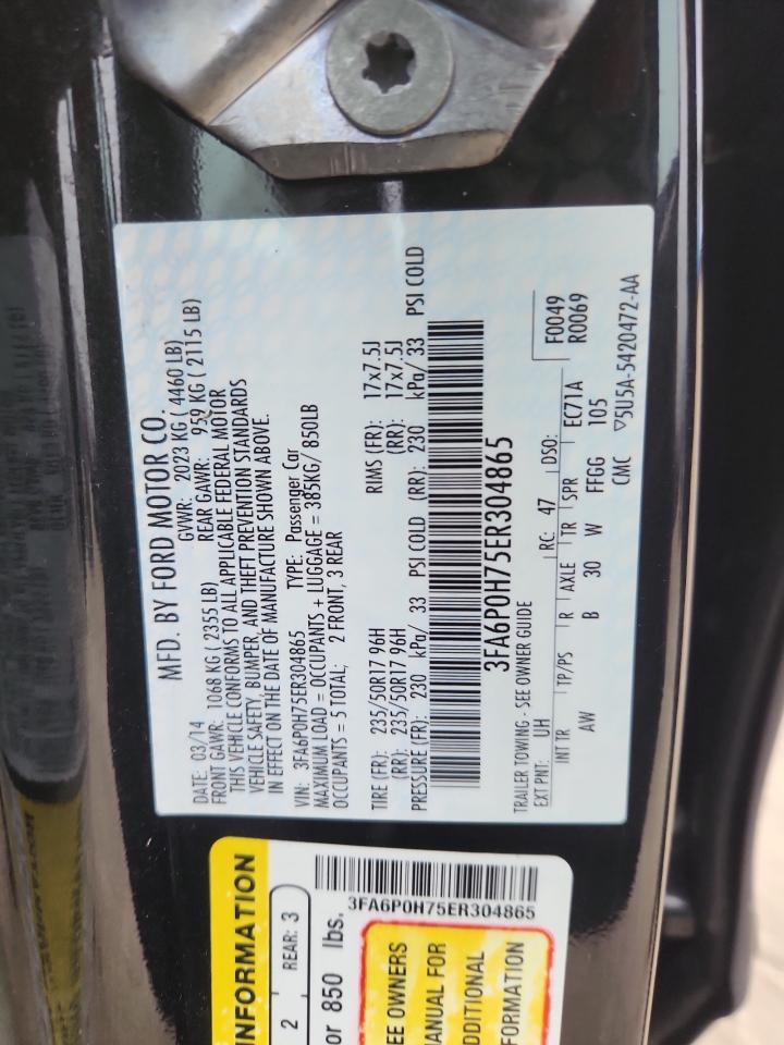 2014 FORD FUSION