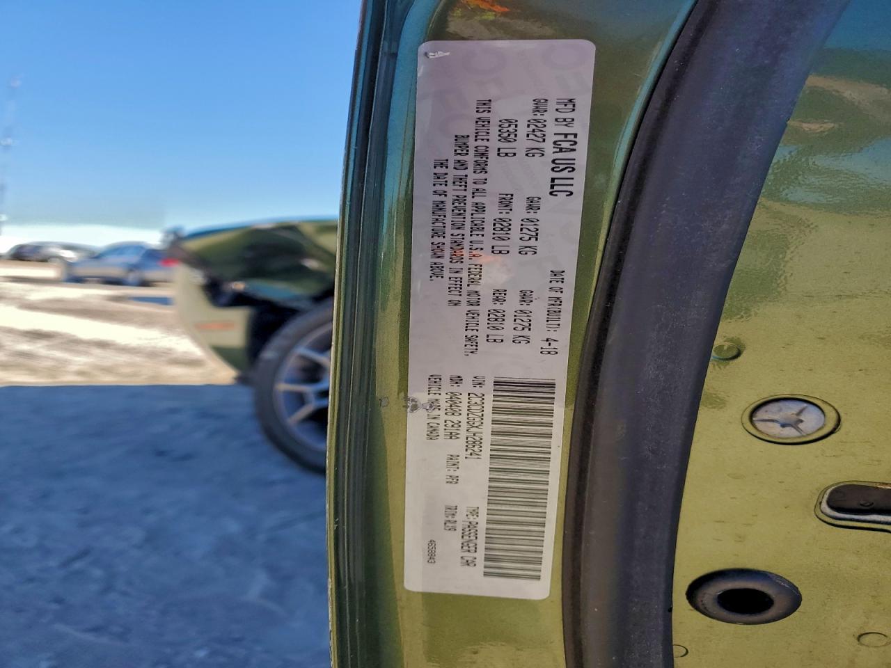 2018 DODGE Challenger