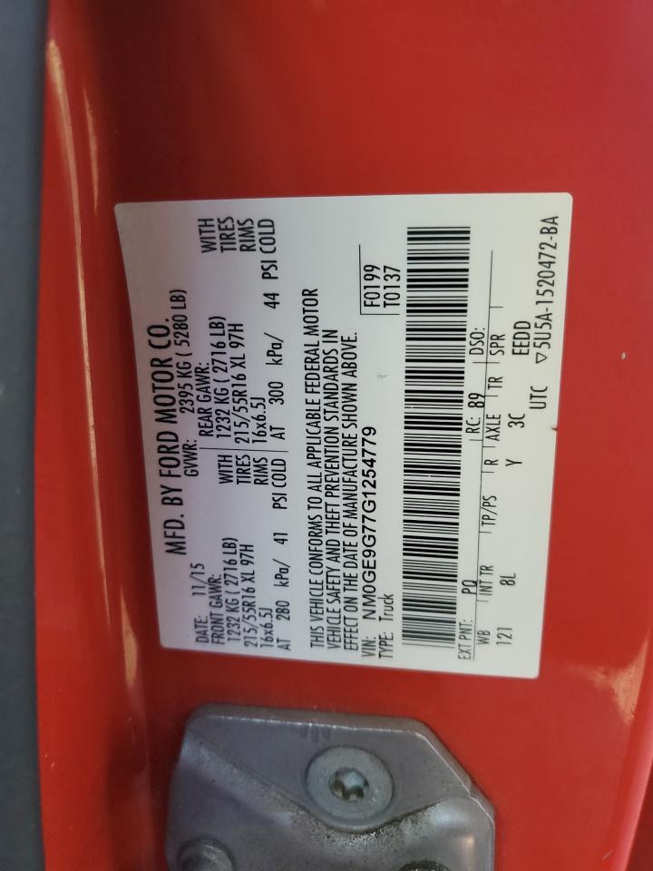 2016 FORD TRANSIT CONNECT