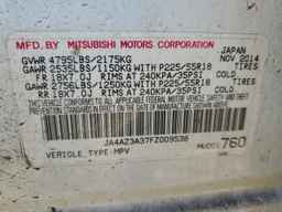 2015 MITSUBISHI outlander
