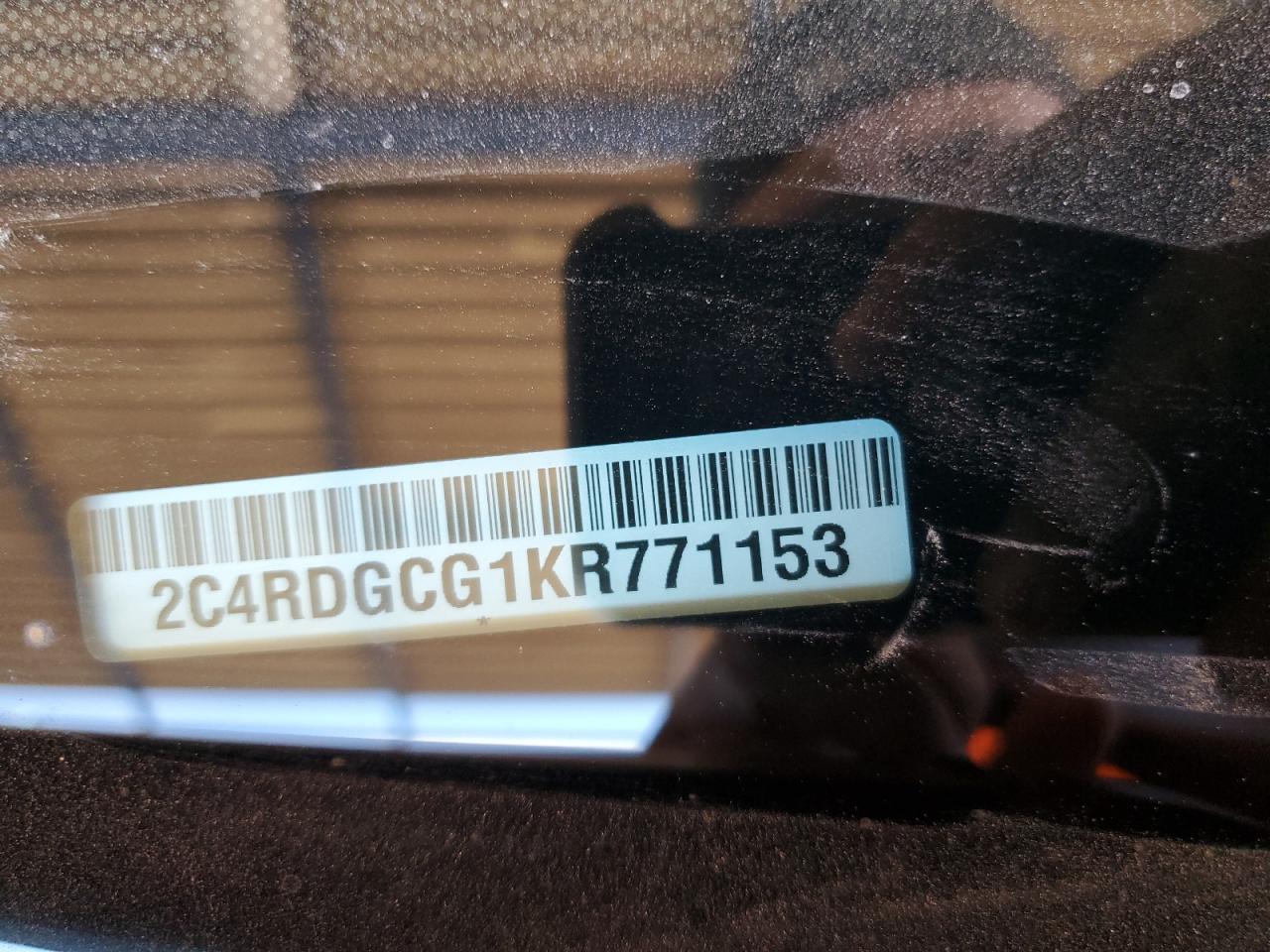 2019 DODGE GRAND CARAVAN