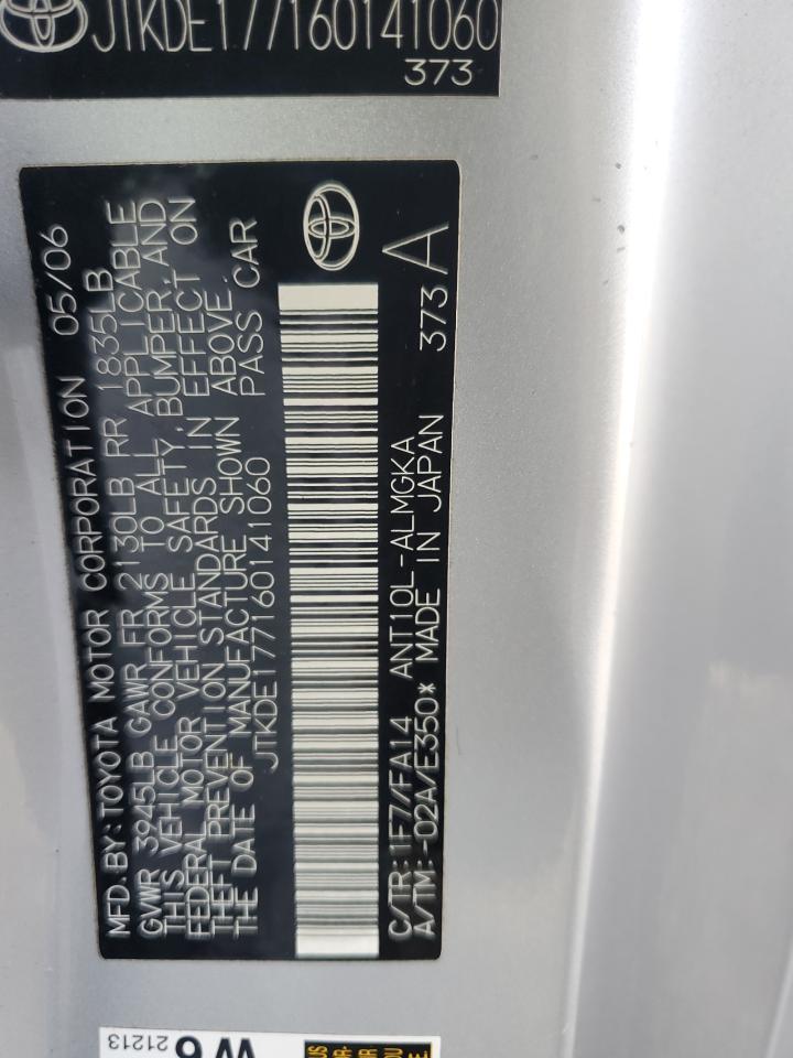 2006 TOYOTA SCION