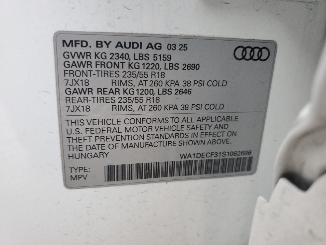 2025 AUDI Q3