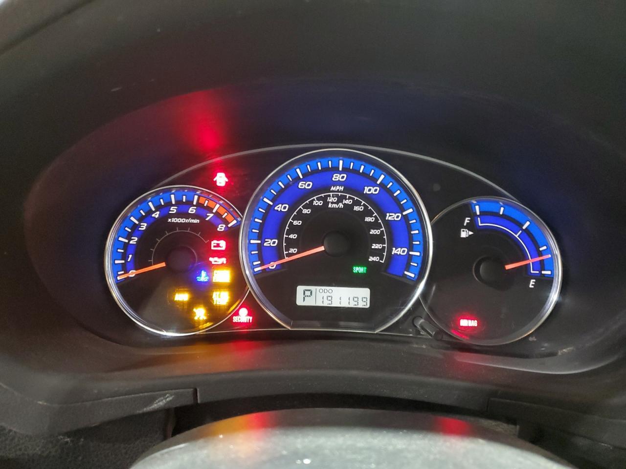 2009 SUBARU FORESTER