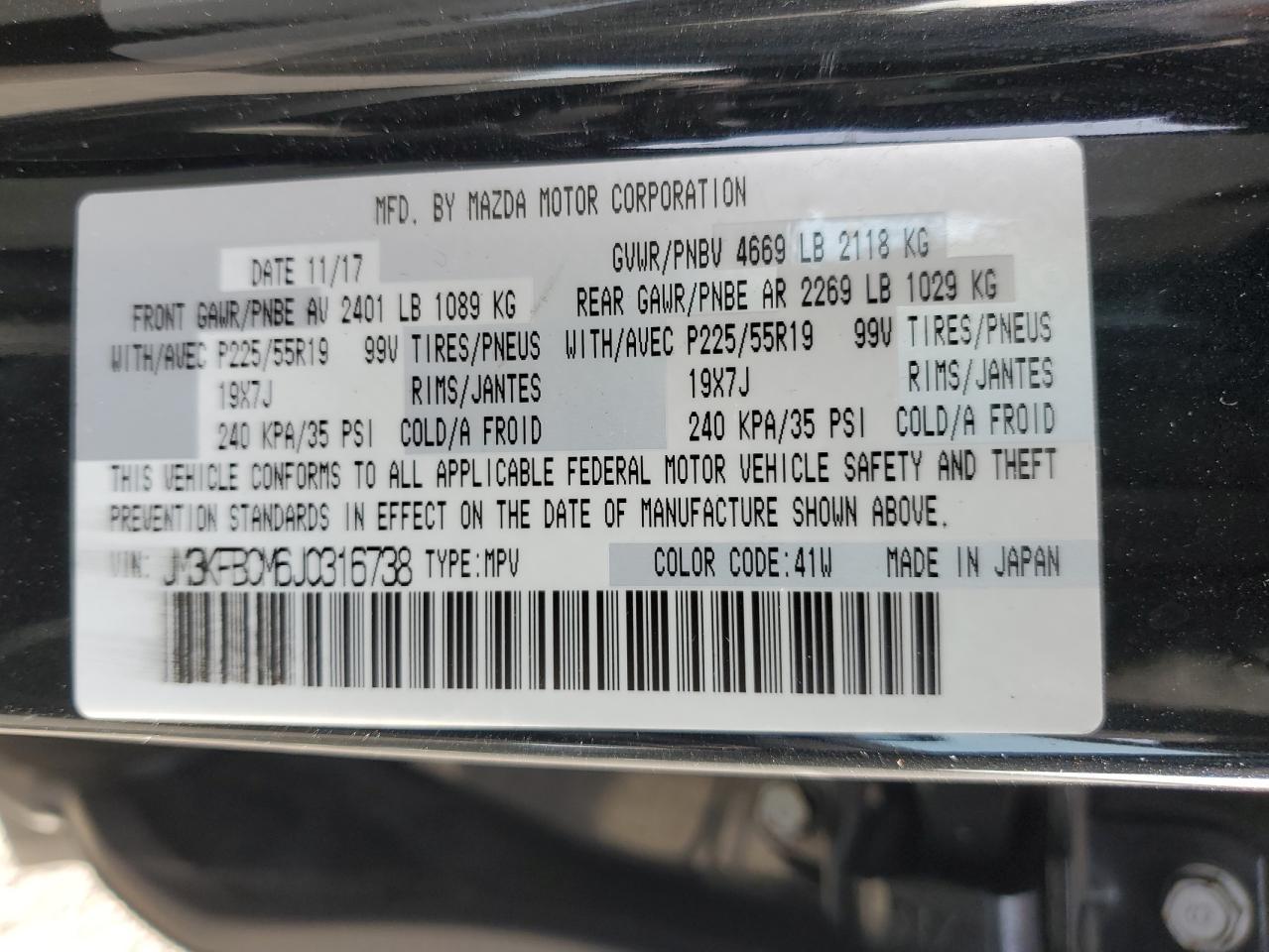 2018 MAZDA CX-5