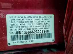 2002 HONDA ACCORD