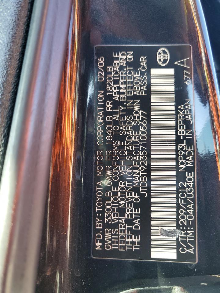 2007 TOYOTA YARIS
