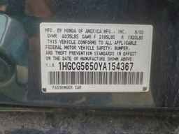 2000 HONDA ACCORD