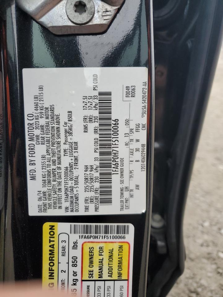 2015 FORD FUSION