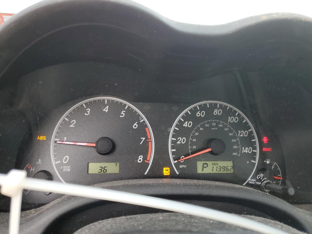 2012 TOYOTA COROLLA