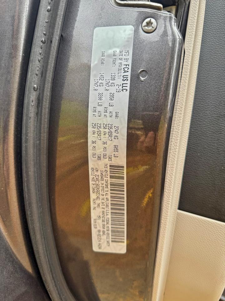 2019 CHRYSLER Pacifica