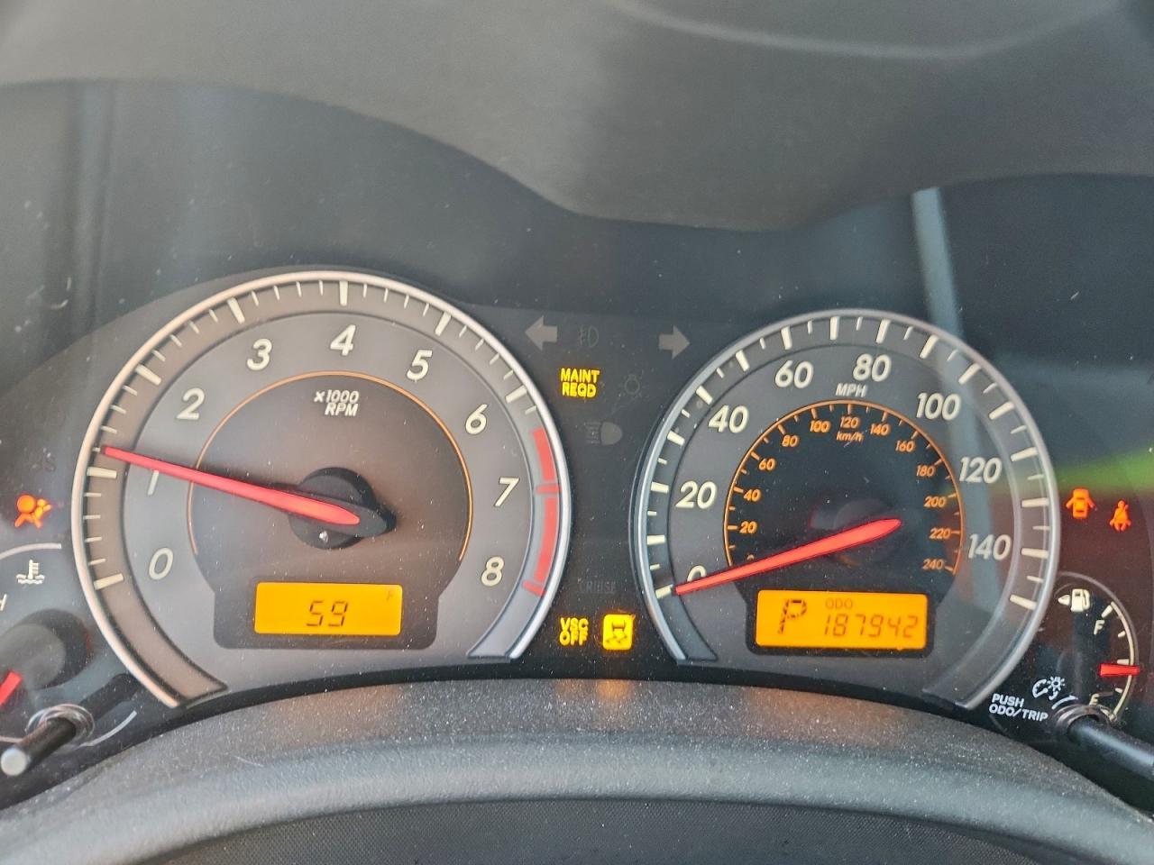 2010 TOYOTA COROLLA