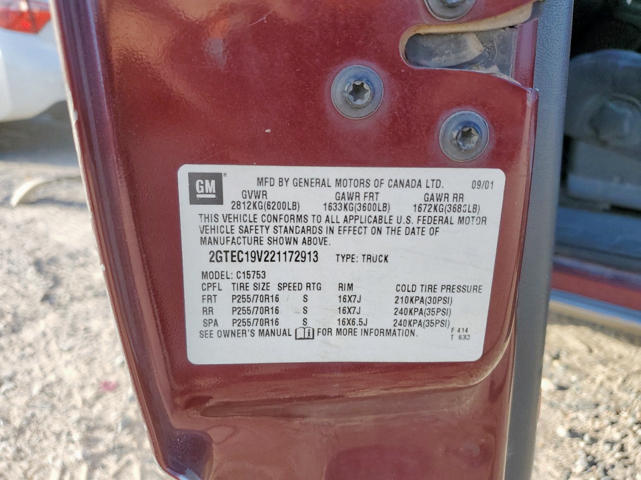 2002 GMC Sierra