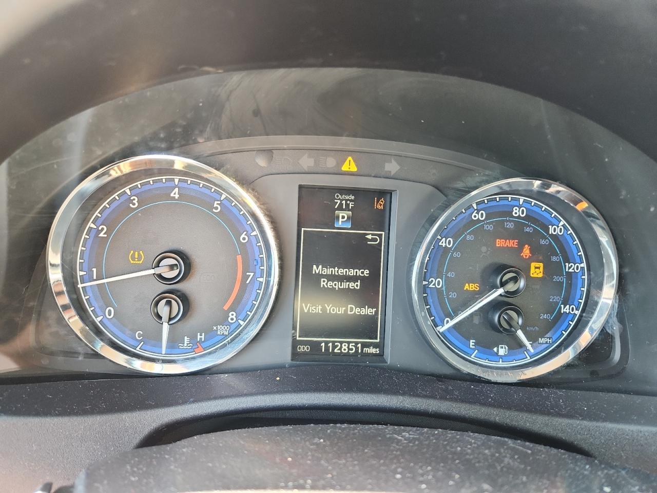 2017 TOYOTA COROLLA