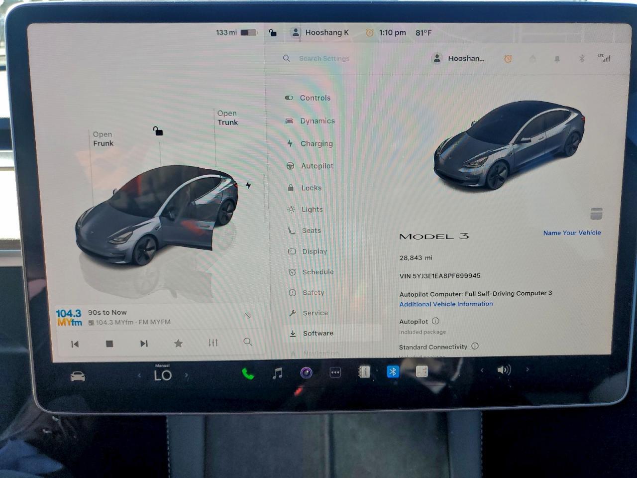 2023 TESLA MODEL 3