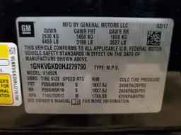 2017 CHEVROLET TRAVERSE