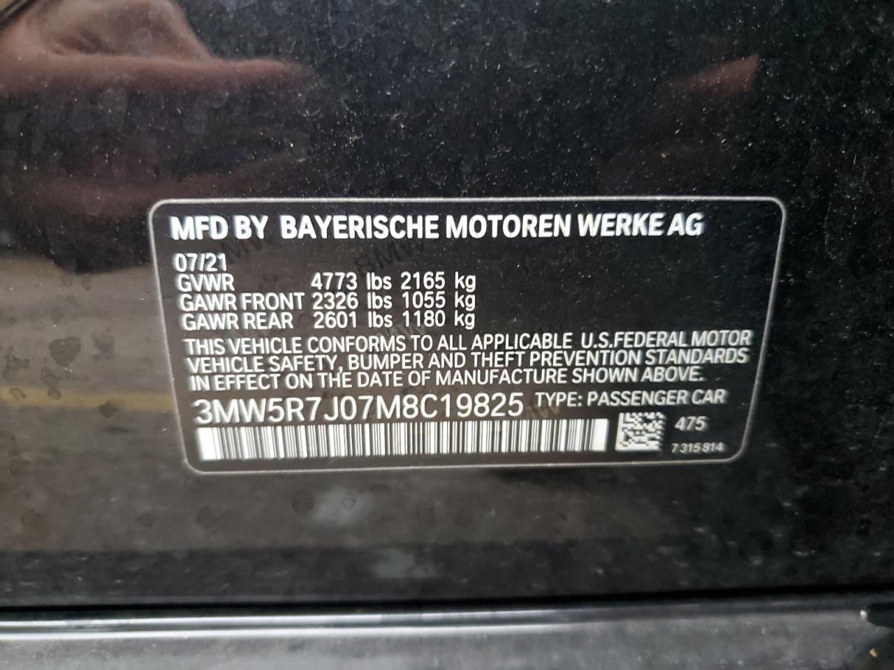 2021 BMW 3 SERIES