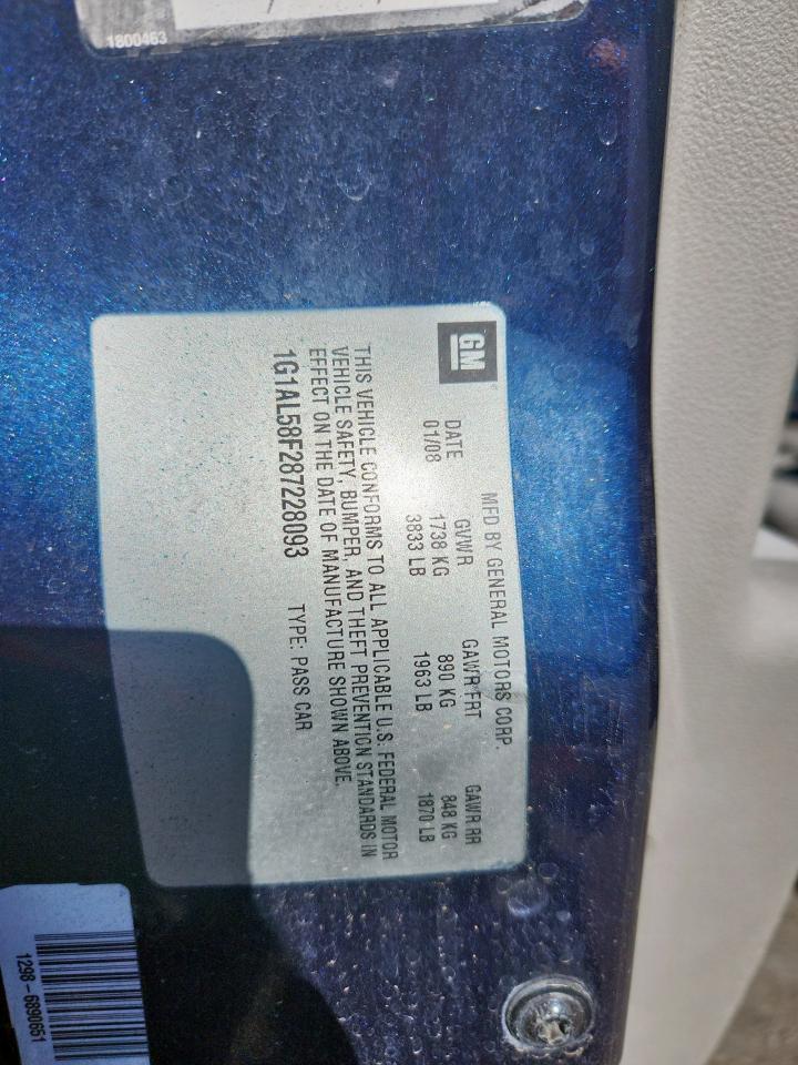 2008 CHEVROLET COBALT