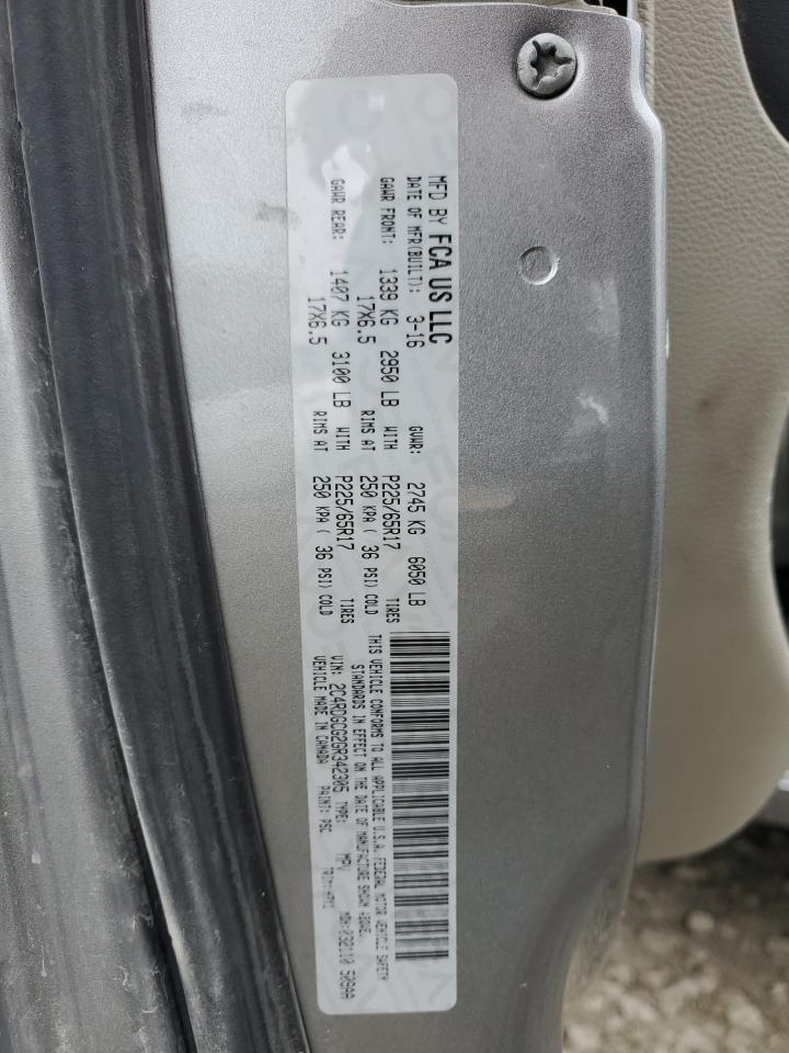 2016 DODGE GRAND CARAVAN