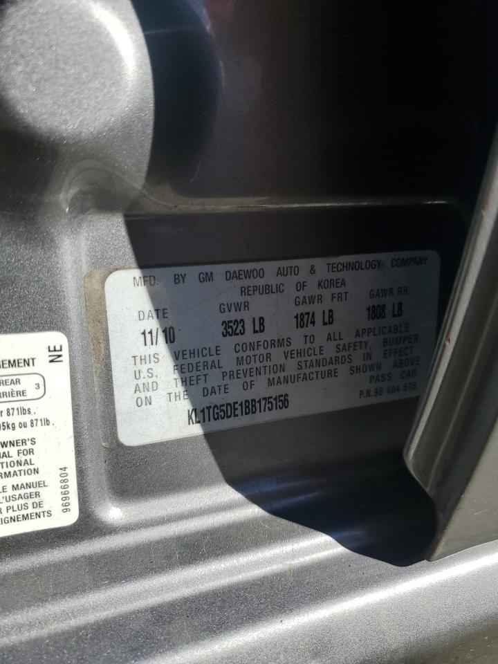 2011 CHEVROLET Aveo
