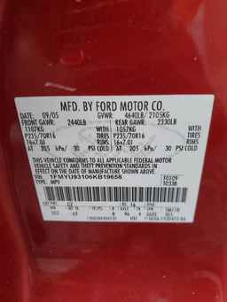 2006 FORD ESCAPE