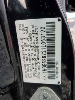 2001 HONDA CIVIC