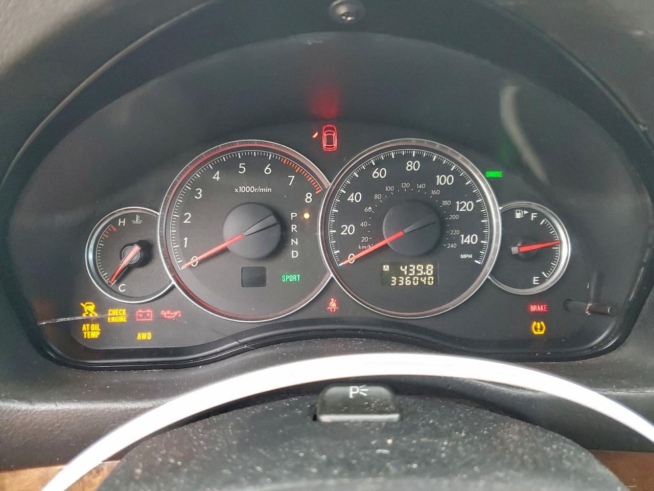 2008 SUBARU Outback