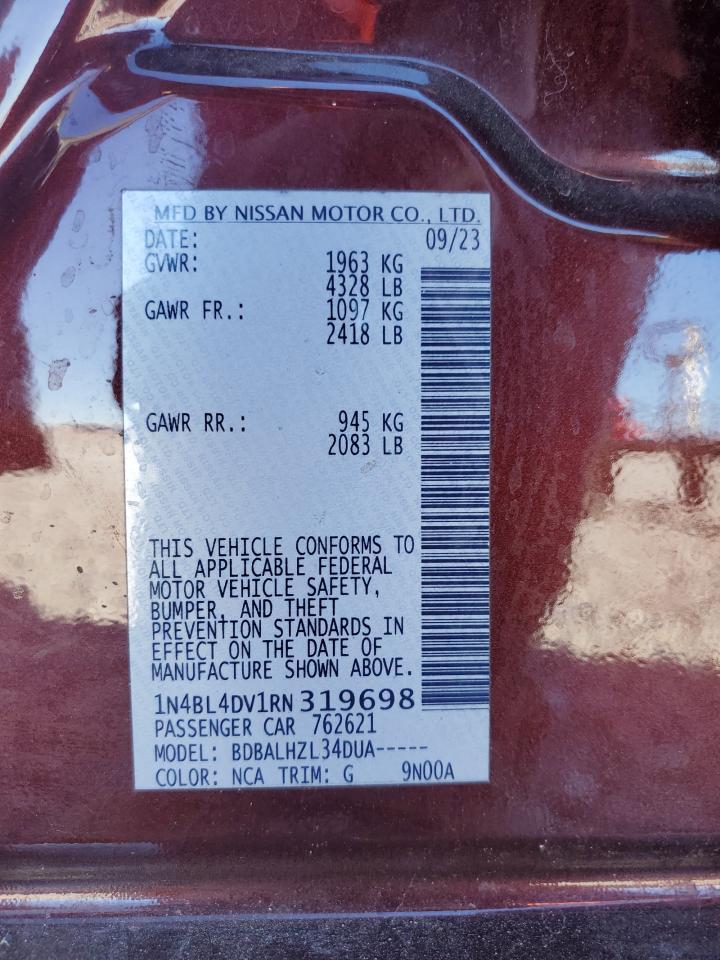 2024 NISSAN ALTIMA