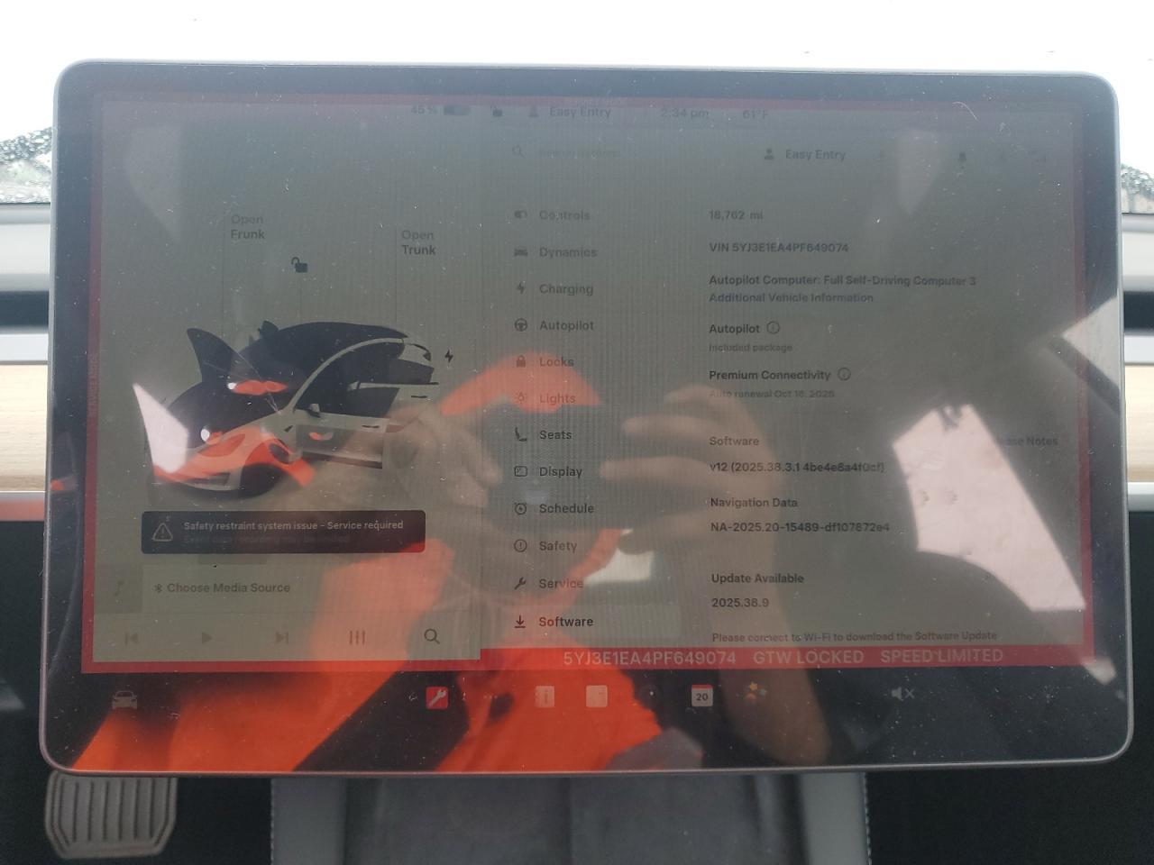 2023 TESLA MODEL 3