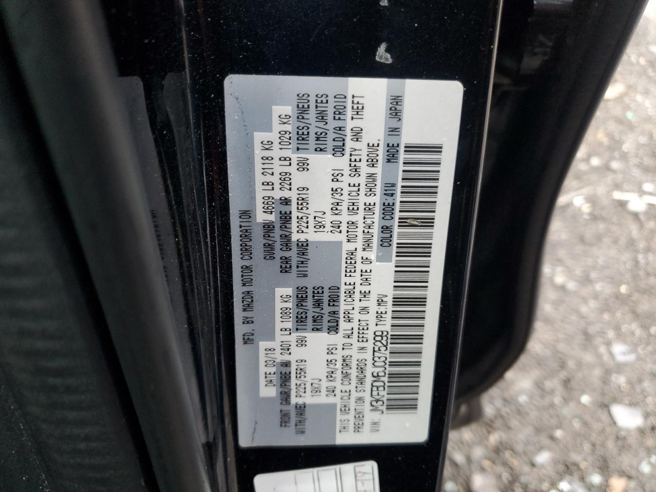 2018 MAZDA CX-5