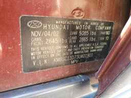 2003 HYUNDAI SANTA FE