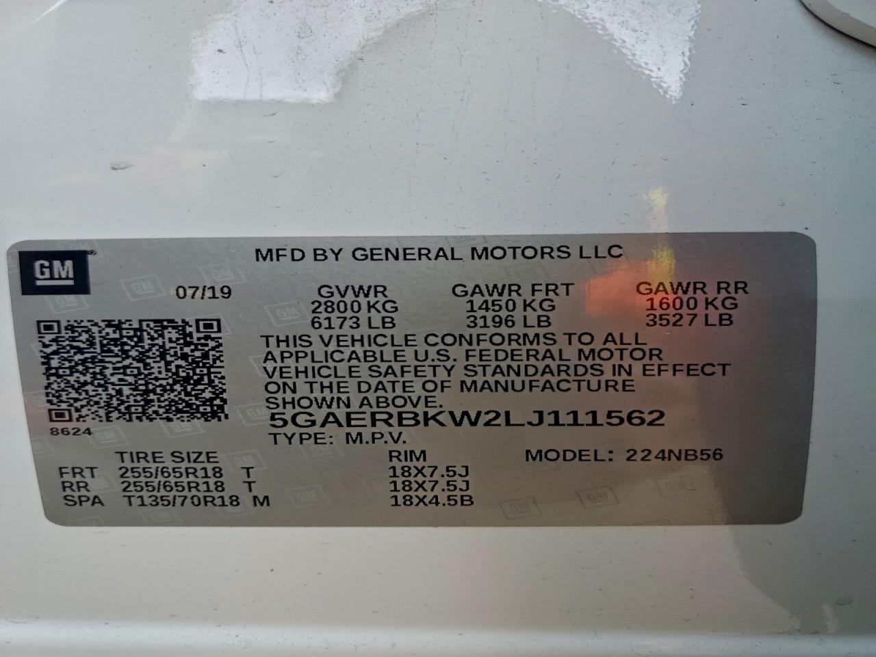 2020 BUICK ENCLAVE