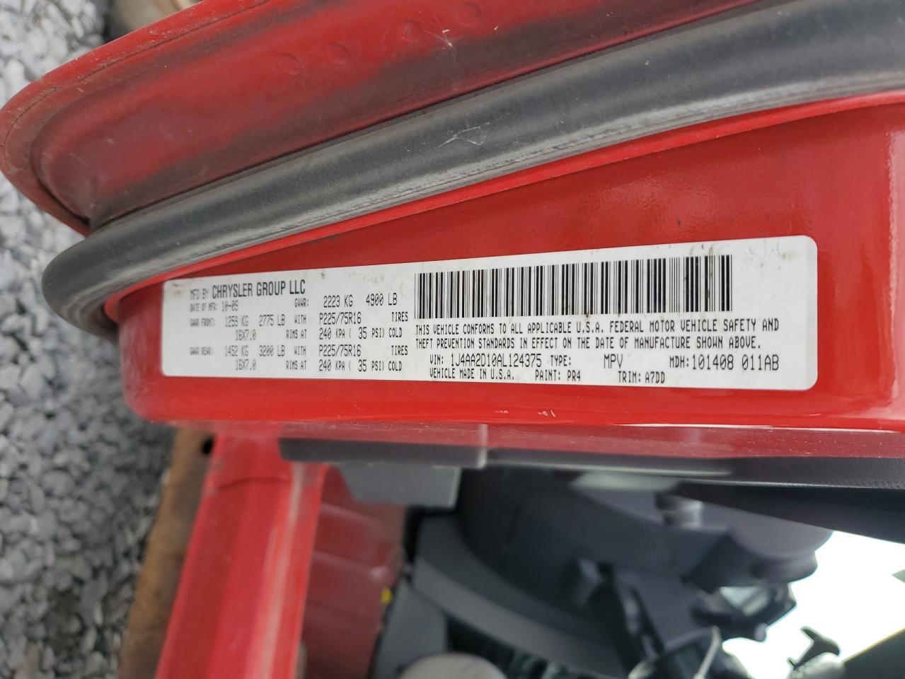 2010 JEEP WRANGLER