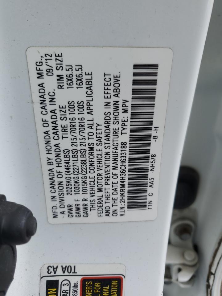 2012 HONDA CR-V