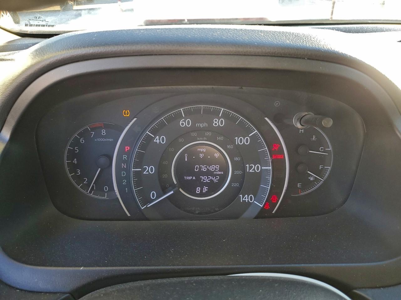 2012 HONDA CR-V