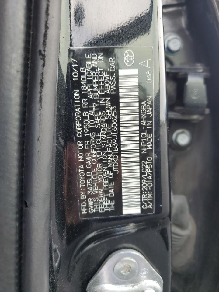 2018 TOYOTA Prius c