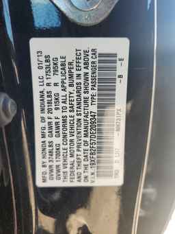 2013 HONDA CIVIC