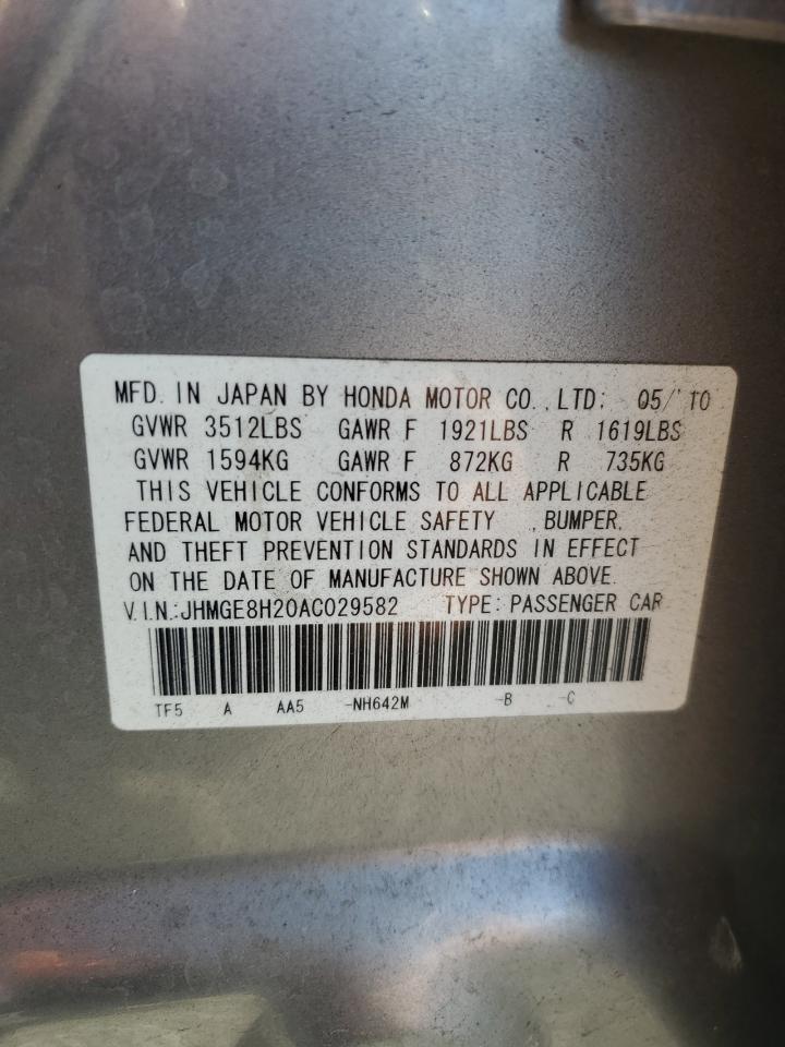 2010 HONDA FIT